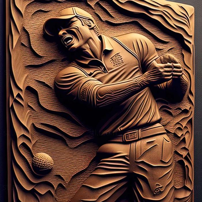 3D model Tiger Woods PGA Tour 08 game (STL)